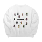 CHIKUSHOのCryptoNinja　スウェット Big Crew Neck Sweatshirt