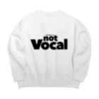 muramatsu_koikeのCenter is not Vocal Big Crew Neck Sweatshirt