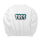 TRESのTRES logo ビッグシルエットスウェット
