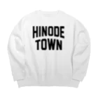 JIMOTOE Wear Local Japanの日の出町 HINODE TOWN ビッグシルエットスウェット