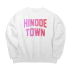 JIMOTOE Wear Local Japanの日の出町 HINODE TOWN ビッグシルエットスウェット