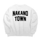 JIMOTOE Wear Local Japanの中能登町市 NAKANO CITY Big Crew Neck Sweatshirt