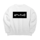 えこーるのオイラーの等式 Big Crew Neck Sweatshirt