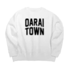 JIMOTOE Wear Local Japanの大洗町 OARAI TOWN Big Crew Neck Sweatshirt