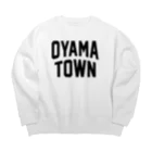 JIMOTOE Wear Local Japanの大山町 OYAMA TOWN ビッグシルエットスウェット