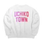 JIMOTOE Wear Local Japanの内子町 UCHIKO TOWN Big Crew Neck Sweatshirt