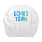 JIMOTOE Wear Local Japanの内子町 UCHIKO TOWN Big Crew Neck Sweatshirt
