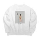 点在する展示空間の『アイデア』 Big Crew Neck Sweatshirt