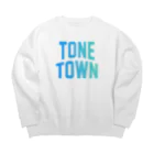 JIMOTOE Wear Local Japanの利根町 TONE TOWN ビッグシルエットスウェット