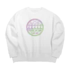 wktkライブ公式グッズショップの庭師のエムブレム Big Crew Neck Sweatshirt