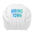 JIMOTOE Wear Local Japanの洋野町 HIRONO TOWN ビッグシルエットスウェット