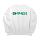 0円YouTuber ひろみっちゃんテニスch official shopのH-T-CH-skyBR Big Crew Neck Sweatshirt