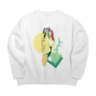 junichi-goodsのgirls-j Big Crew Neck Sweatshirt