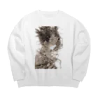 Anoteのblindness Big Crew Neck Sweatshirt