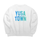 JIMOTOE Wear Local Japanの遊佐町 YUSA TOWN ビッグシルエットスウェット