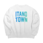 JIMOTOE Wear Local Japanの板野町 ITANO TOWN Big Crew Neck Sweatshirt