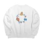 和亭の宝尽くし Big Crew Neck Sweatshirt