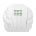 akupunyagaramのvases Big Crew Neck Sweatshirt