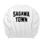 JIMOTOE Wear Local Japanの佐川町 SAGAWA TOWN ビッグシルエットスウェット