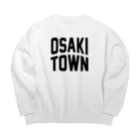 JIMOTOE Wear Local Japanの大崎町 OSAKI TOWN Big Crew Neck Sweatshirt