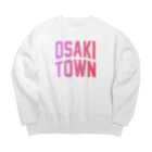 JIMOTOE Wear Local Japanの大崎町 OSAKI TOWN Big Crew Neck Sweatshirt