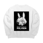 POLYGONのお店のビッグシルエットロンT Big Crew Neck Sweatshirt