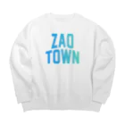 JIMOTOE Wear Local Japanの蔵王町 ZAO TOWN ビッグシルエットスウェット