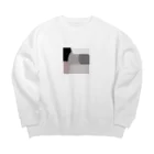 Y.designのmoca milk  Big Crew Neck Sweatshirt