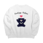 EcologyOnline（エコロジーオンライン）のハッピーナマケグマ EOL ver. Big Crew Neck Sweatshirt