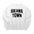 JIMOTOE Wear Local Japanの氷川町 HIKAWA TOWN ビッグシルエットスウェット