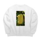 ♪mamashiro♪のリョク君 Big Crew Neck Sweatshirt