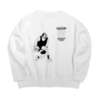 Basketball DinerのBasketball Diner ロゴOT Big Crew Neck Sweatshirt