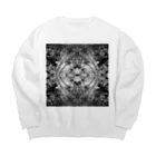 egg Artworks & the cocaine's pixの雪原 Big Crew Neck Sweatshirt