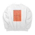 The EndのSalmon Big Crew Neck Sweatshirt