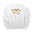 chicodeza by suzuriのやっぱりチャーハン！ Big Crew Neck Sweatshirt