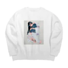 金井香凛のあなたの真実になりたい Big Crew Neck Sweatshirt