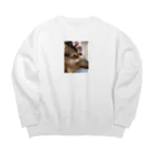 猫がいる生活のむぅちゃん Big Crew Neck Sweatshirt