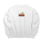 ソラッキーのsora  carl Big Crew Neck Sweatshirt