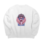 ださくちゃんのださくちゃん Big Crew Neck Sweatshirt