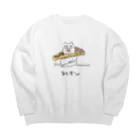 マジカル焼き肉オーケストラのライオン Big Crew Neck Sweatshirt