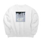 insparation｡   --- ｲﾝｽﾋﾟﾚｰｼｮﾝ｡のミルククラウン Big Crew Neck Sweatshirt