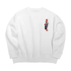 ワタシノサクヒンのクールメン Big Crew Neck Sweatshirt