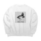 sunpontaの鳥愛好家2 Big Crew Neck Sweatshirt