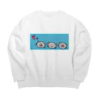 NYAGO NYAGO MARKETの御三家ネコ Big Crew Neck Sweatshirt