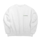 ayk-sshopのAYAKA★GREEN Big Crew Neck Sweatshirt