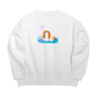 スタジオマリンのシーズー　1ｓ Big Crew Neck Sweatshirt