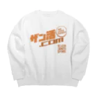 ザン活.comアイテムショップのQRコード付きでお買い得！ザン活.com Big Crew Neck Sweatshirt