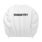 投資家スケーター a.k.a 誰も討たずに下剋上🏕のSNMMYRYボックスロゴ　パターンA Big Crew Neck Sweatshirt