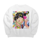 Void狂戦士ちゃん⚔のMEGAMI #1 グッズショップ Big Crew Neck Sweatshirt