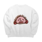 あやぺんのにゅうどうかじか Big Crew Neck Sweatshirt